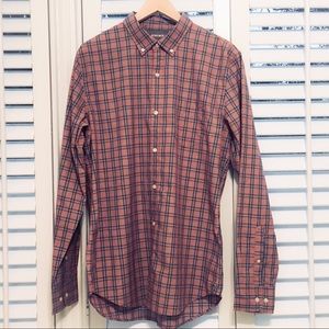 NWOT Bonobos long sleeve plaid button-down shirt
